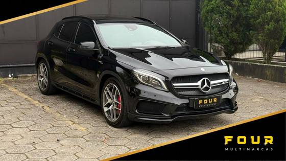 MERCEDES-BENZ GLA 45 AMG 2.0 16V TURBO GASOLINA 4P AUTOMÁTICO